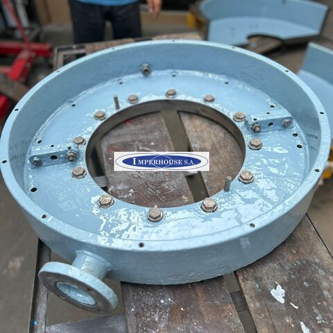 Tapa impermeabilizada con epoxico de inmersión