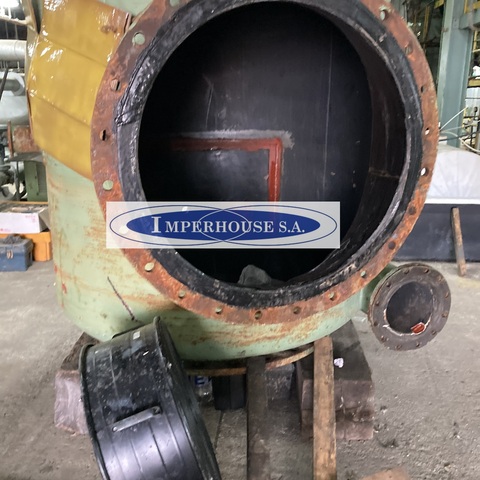 Vista exterior de filtro debris