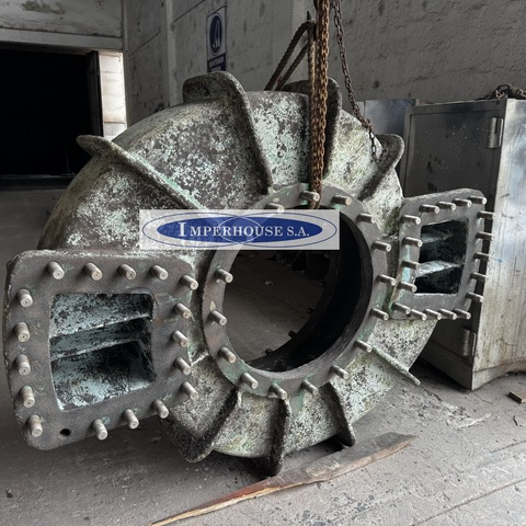 Voluta con desgaste en superficie interna