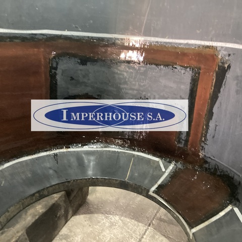 Aplicacion de Elastomero MetaLine para rellenar