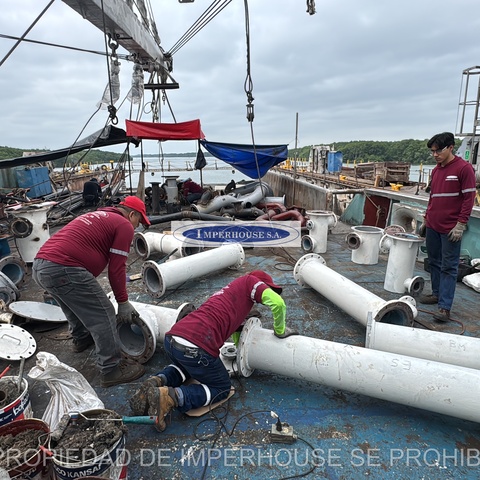 Tuberias de 10 pulgadas presentan corrosion