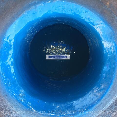 Tuberia recubierta con epoxico ceramico