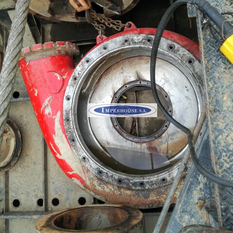 Caracol de bomba de draga