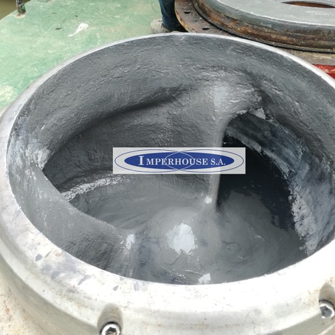 Acabado de impulsor liso y resistente a la abrasion